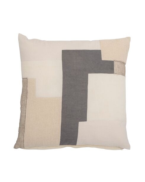 Coussin Maje nature - L.50xW.50 cm