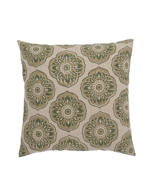 Coussin Nicolina vert - L.45xW.45 cm