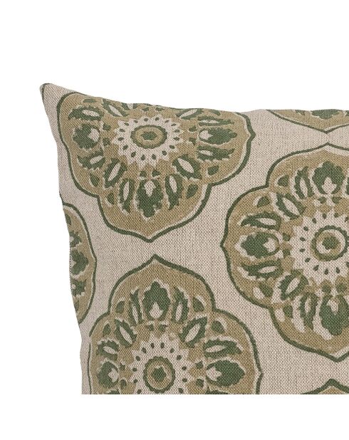 Coussin Nicolina vert - L.45xW.45 cm