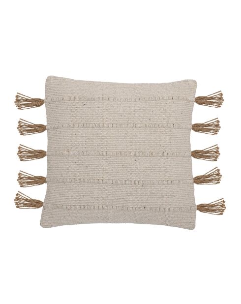 Coussin Ensar nature - L.45xW.45 cm