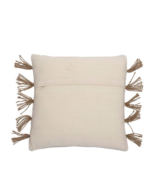 Coussin Ensar nature - L.45xW.45 cm