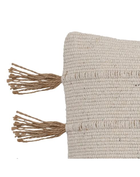 Coussin Ensar nature - L.45xW.45 cm