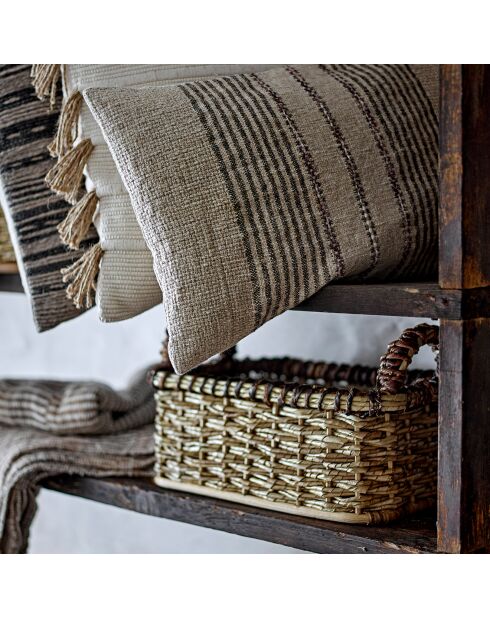 Coussin Ensar nature - L.45xW.45 cm