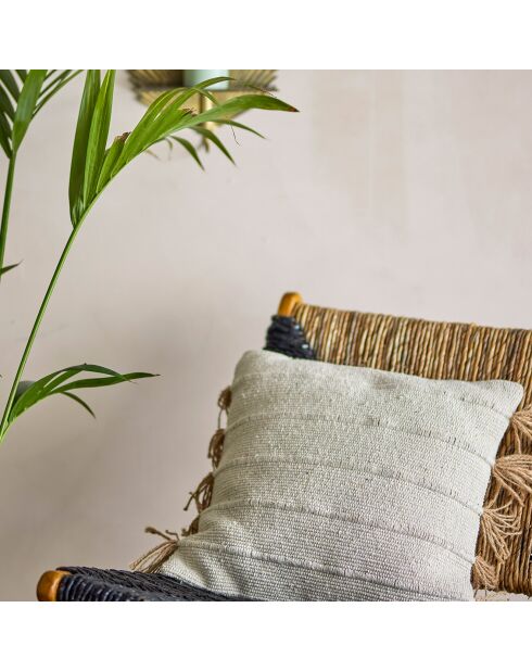 Coussin Ensar nature - L.45xW.45 cm