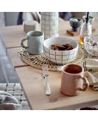 4 Mugs Reanna marron - D.9xH.10 cm