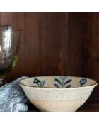 Bol Leonie bleu - D.15xH.5 cm