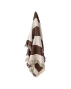 Plaid Bilston marron - L.160xW.130 cm
