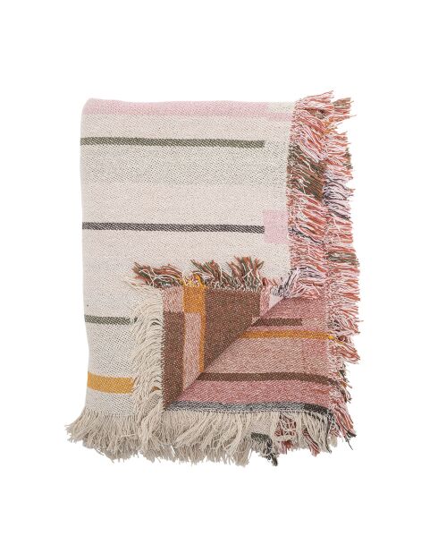 Plaid Toscana nature - L.160xW.130 cm