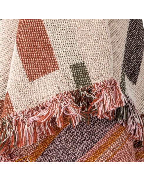 Plaid Toscana nature - L.160xW.130 cm