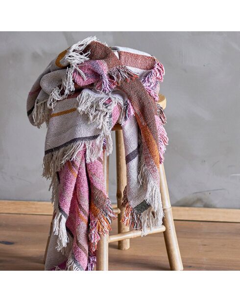 Plaid Toscana nature - L.160xW.130 cm