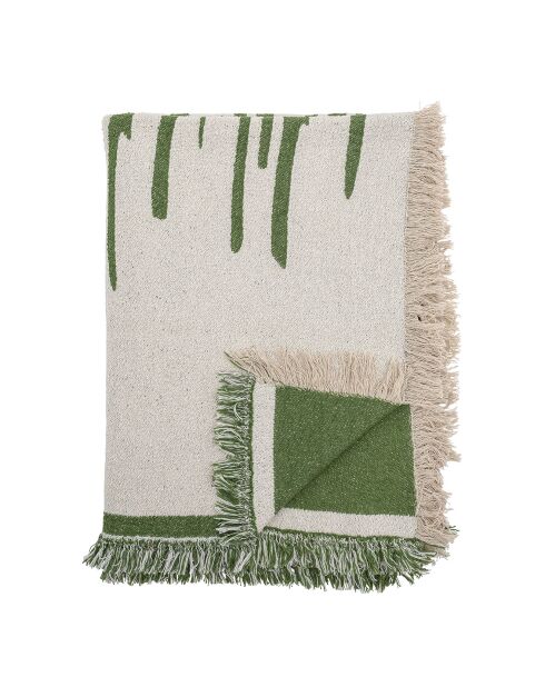 Plaid Haxby vert - L.160xW.130 cm
