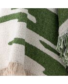 Plaid Haxby vert - L.160xW.130 cm