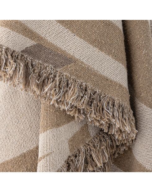 Plaid Orinoco nature - L.160xW.130 cm