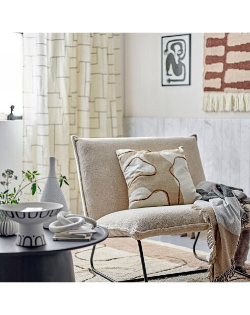 Plaid Orinoco nature - L.160xW.130 cm