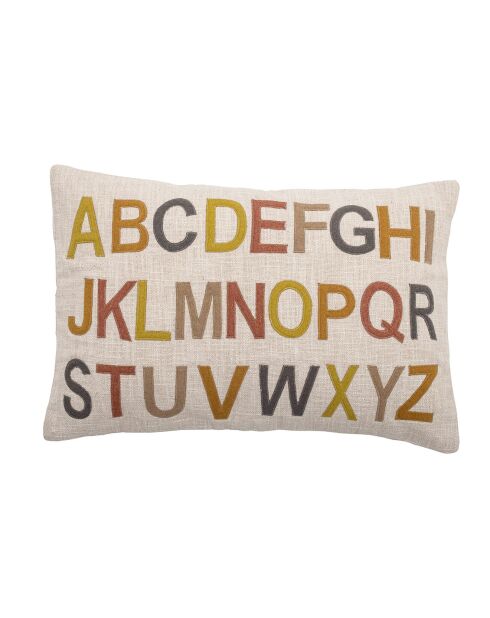 Lexi natürliches Kissen - L.60xW.40 cm