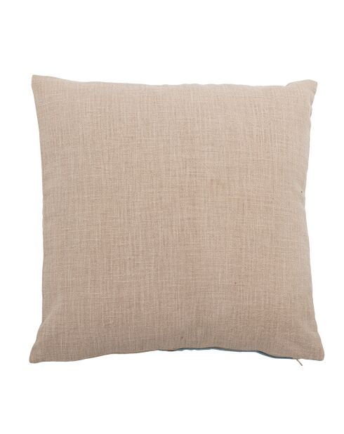 Blaues Kissen Ditte - L.45xW.45 cm