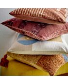 Coussin Ditte bleu - L.45xW.45 cm