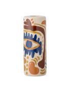 Bougeoir Horus orange - D.5xH.13 cm