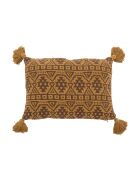 Coussin Lyla marron - L.60xW.40 cm
