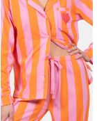 Pyjama long Sylvie orange