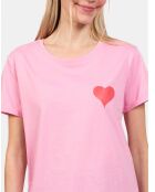 Haut de pyjama Ursula rose