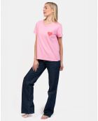 Haut de pyjama Ursula rose