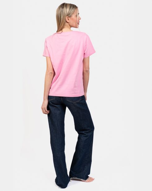 Haut de pyjama Ursula rose