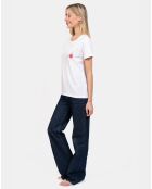 Haut de pyjama Ursula blanc