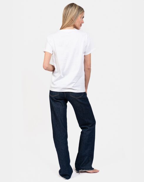 Haut de pyjama Ursula blanc