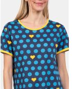 Pyjama court Chantelle bleu marine