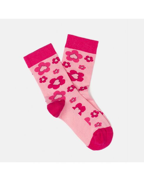 Chaussettes Camille roses