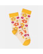 Chaussettes Camille jaunes