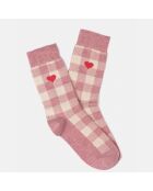 Chaussettes Julie roses
