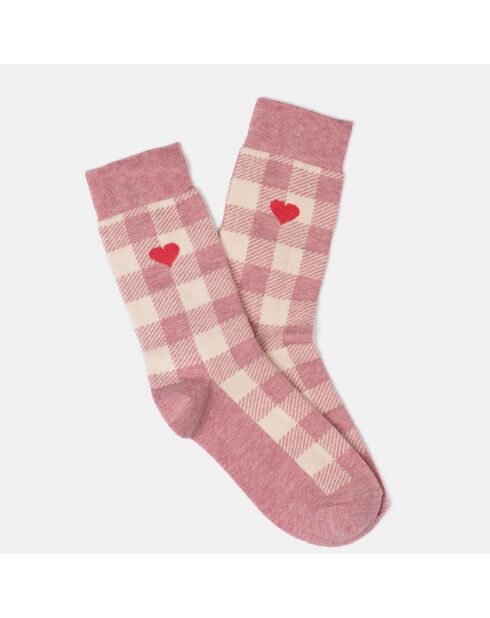 Chaussettes Julie roses