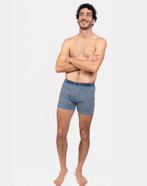 Boxer Gabriel bleu