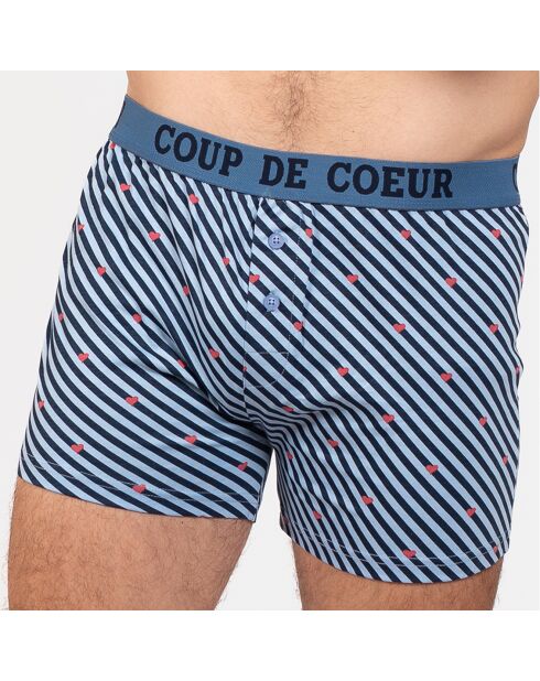 Boxer Gabriel bleu