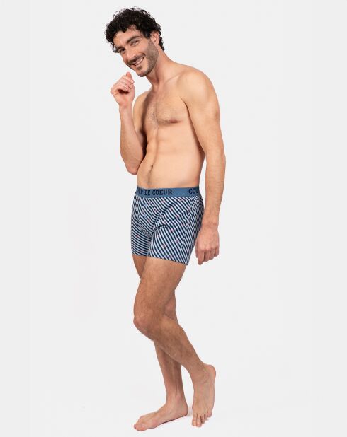 Boxer Gabriel bleu