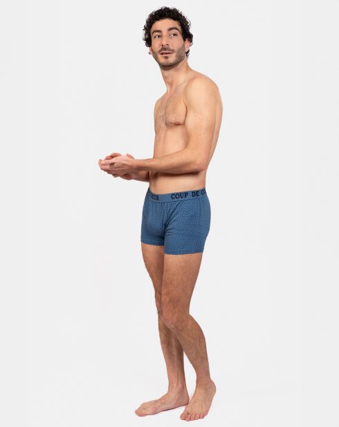 Boxer Ludovic bleu marine