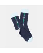 Chaussettes Max bleu marine