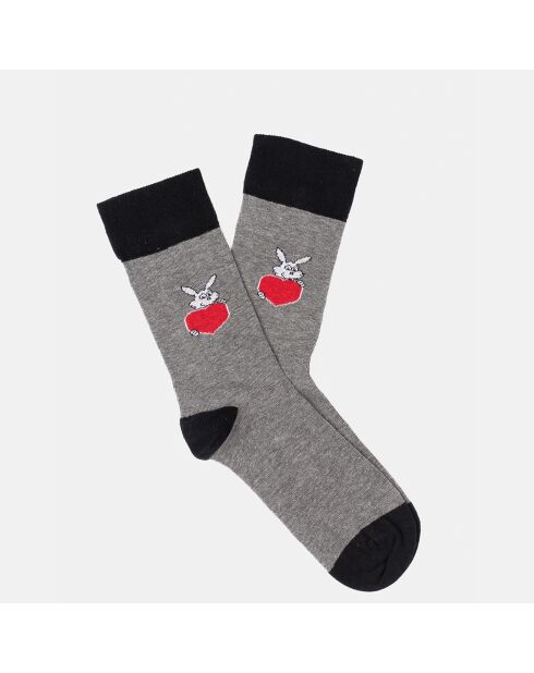 Chaussettes Max grises