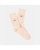 Chaussettes Maxime beiges