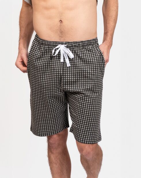 Pyjama court Christian gris