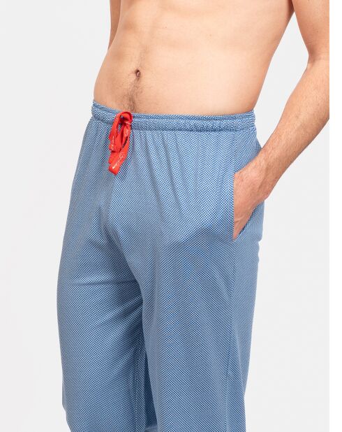 Pyjama long Paul bleu