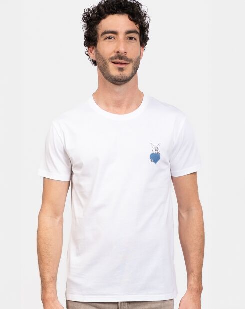 Haut de pyjama Bastien blanc