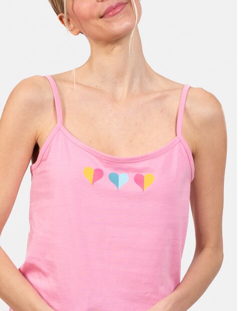 Pyjama court Claire multicolore