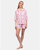 Pyjama court Aya multicolore