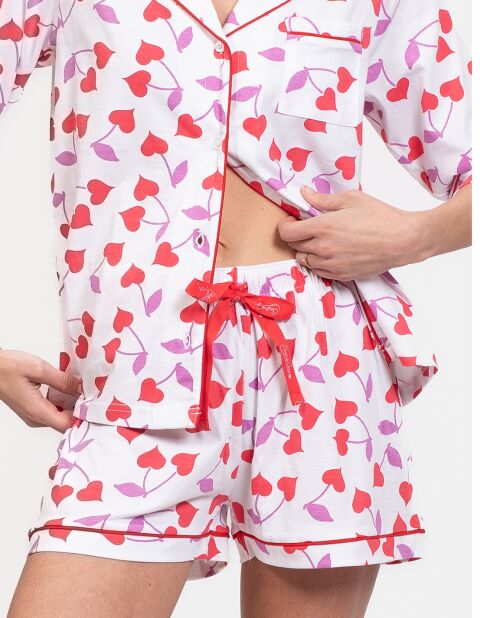 Pyjama court Aya multicolore
