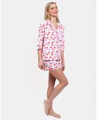 Pyjama court Aya multicolore