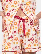 Pyjama court Josie jaune