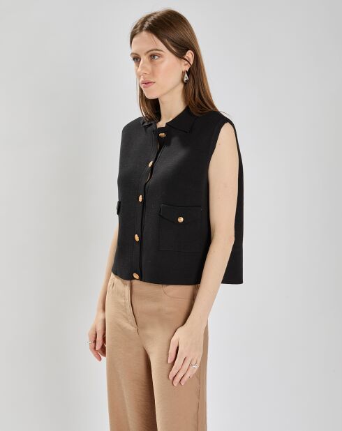 Cardigan Vamaya noir
